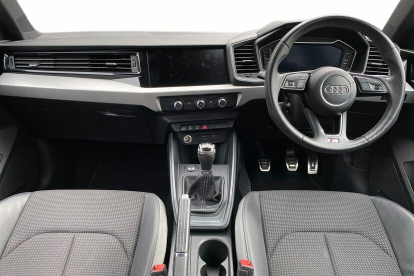Audi A1 1.0 Tfsi 30 S Line Sportback S Tronic Euro 6 Ss Black #9