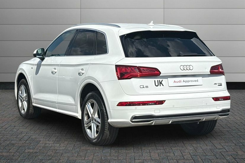 Audi Q5 2.0 Tfsi 45 S Line Suv S Tronic Quattro White #3