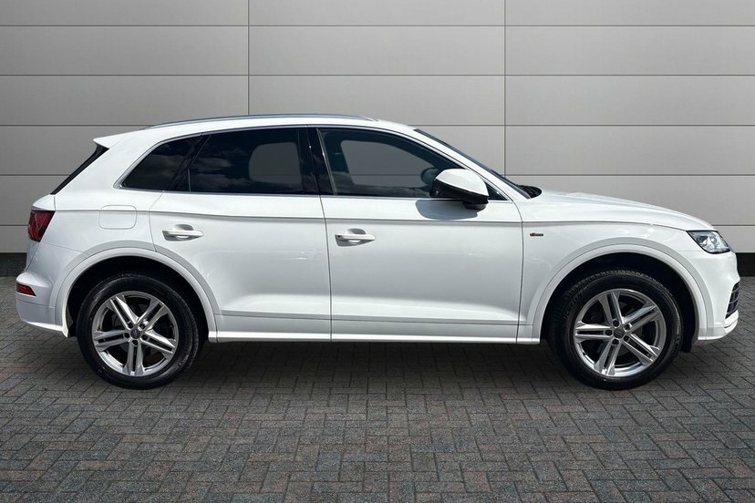 Audi Q5 2.0 Tfsi 45 S Line Suv S Tronic Quattro White #4