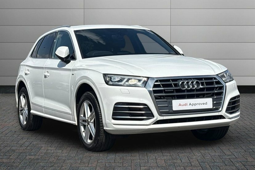 Audi Q5 2.0 Tfsi 45 S Line Suv S Tronic Quattro White