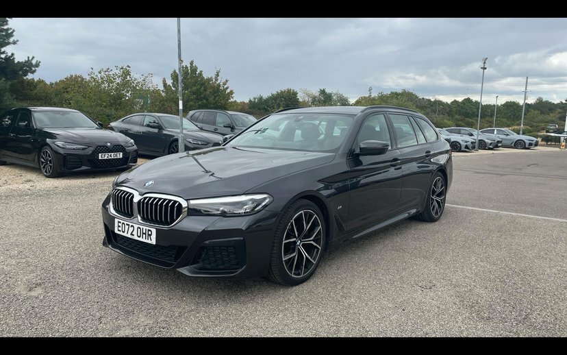 BMW 5 Series 530E Xdrive M Sport Touring Grey #25