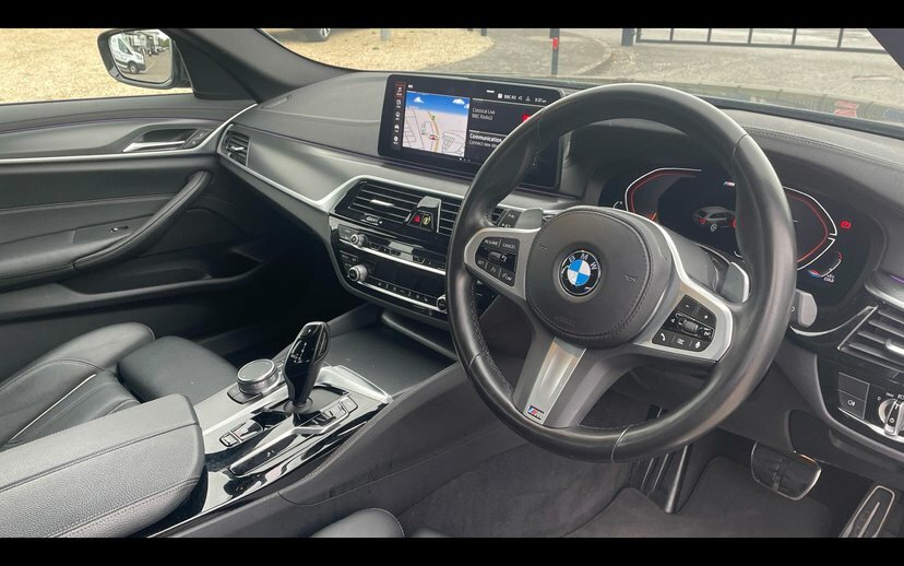 BMW 5 Series 520D M Sport Touring Grey #6