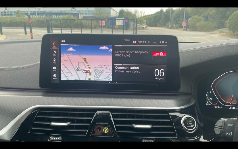 BMW 5 Series 530E Xdrive M Sport Touring Grey #8
