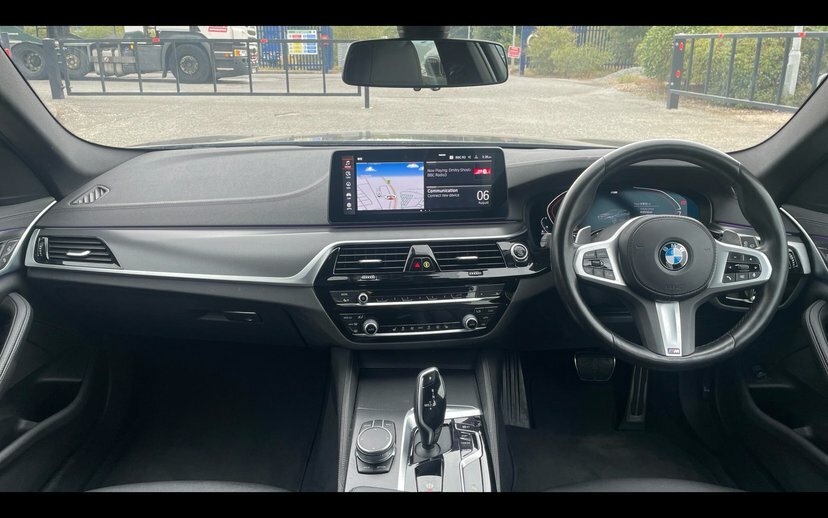 BMW 5 Series 520D M Sport Touring Grey #4