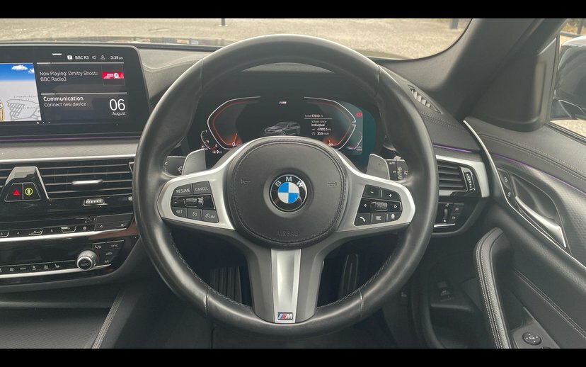 BMW 5 Series 520D M Sport Touring Grey #5