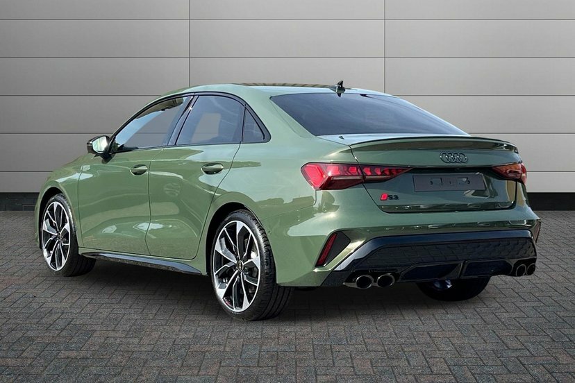 Audi S3 2.0 Tfsi Black Edition Saloon S Tronic Green #3