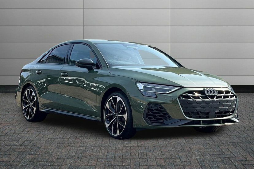 Audi S3 2.0 Tfsi Black Edition Saloon S Tronic Green
