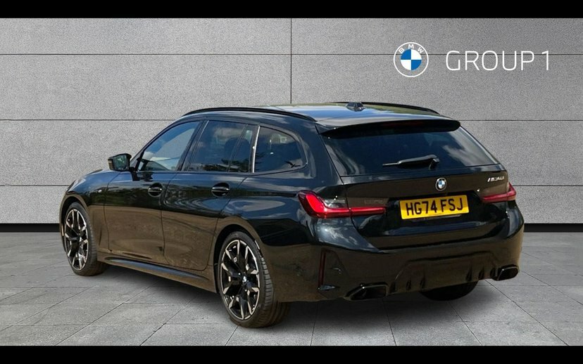 BMW 3 Series M340i Xdrive Touring Black #2