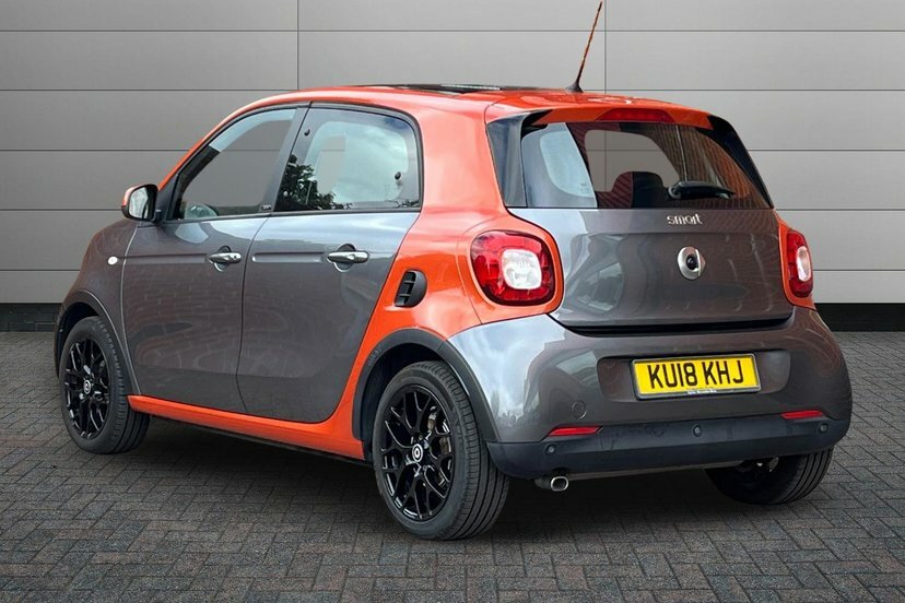 Smart Forfour 0.9T Prime Sport Premium Plus Hatchback Petr Orange #3