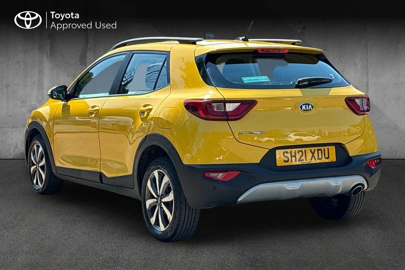 Kia Stonic 1.0 T-gdi 2 Suv Dct 99 Bhp Yellow #4