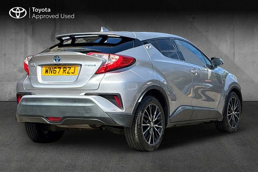 Toyota C-Hr 1.8 Vvt-h Excel Suv Hybrid Cvt 122 Ps Silver #2