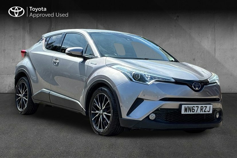 Toyota C-Hr 1.8 Vvt-h Excel Suv Hybrid Cvt 122 Ps Silver