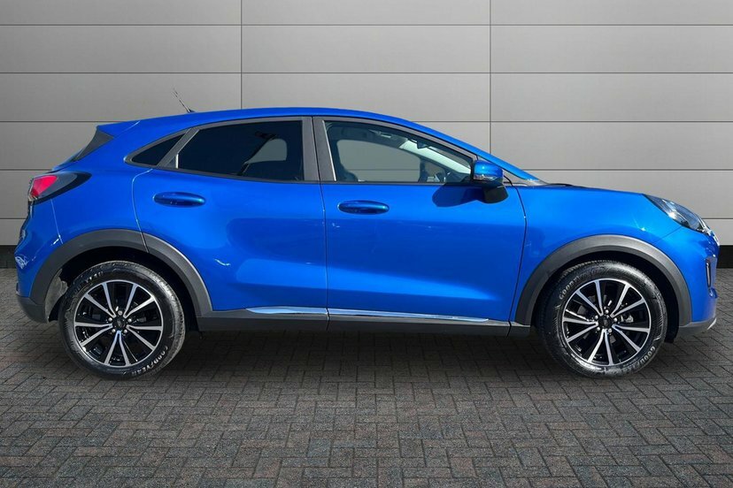 Ford Puma 1.0T Ecoboost Mhev Titanium Suv Hybrid Blue #4