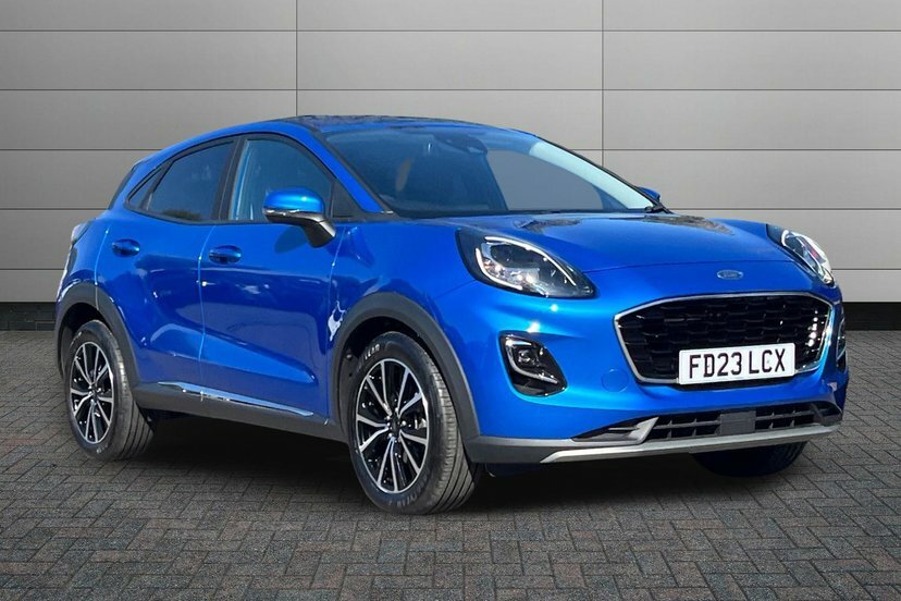 Ford Puma 1.0T Ecoboost Mhev Titanium Suv Hybrid Blue