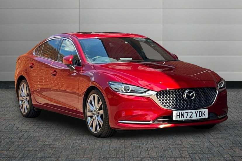 Mazda 6 2.5 Skyactiv-g Gt Sport Saloon 19 Red