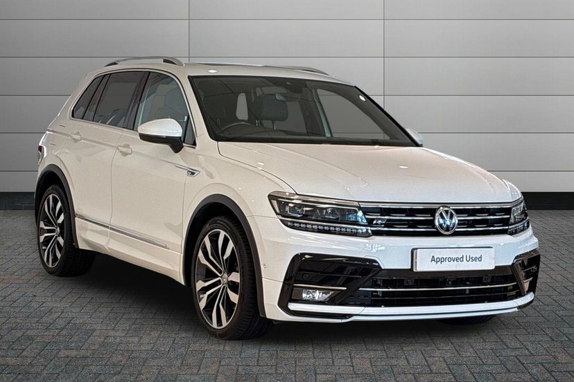 Volkswagen Tiguan 2.0 Tsi R-line Tech Suv Dsg 4Motion 19 White