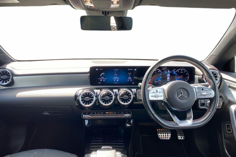 Mercedes-Benz CLA Class 200 Amg Line Premium Coupe 7G-dct Euro 6 Ss 4 White #7