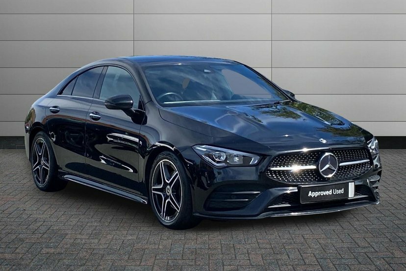 Mercedes-Benz CLA Class 1.3 Cla180 Amg Line Premium Coupe 7G- Black