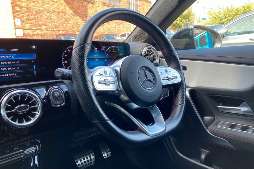 Mercedes-Benz CLA Class 200 Amg Line Premium Coupe 7G-dct Euro 6 Ss 4 White #64