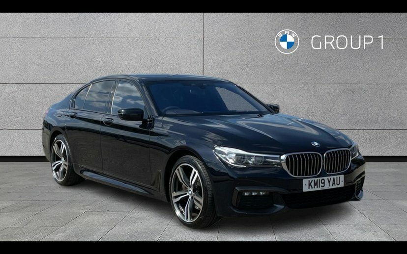 BMW 7 Series 740D Xdrive M Sport Saloon Black