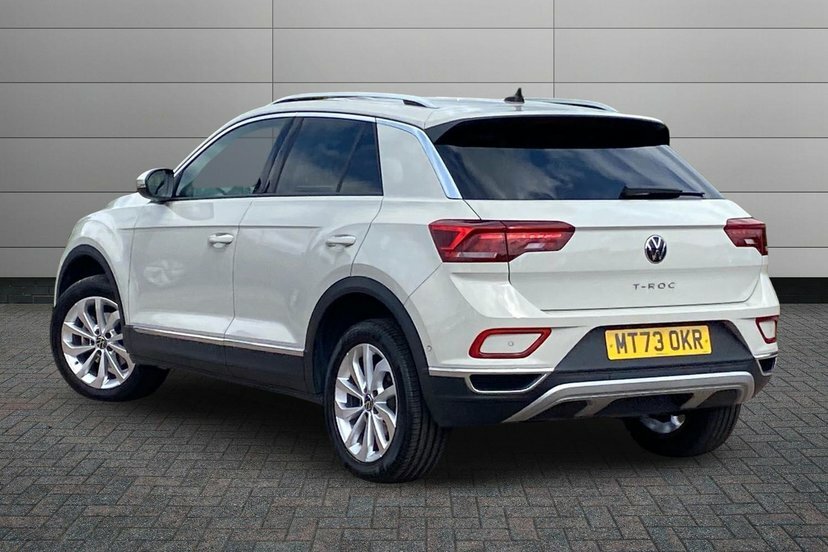 Volkswagen T-Roc 1.5 Tsi Style Suv Dsg 150 Ps Grey #3