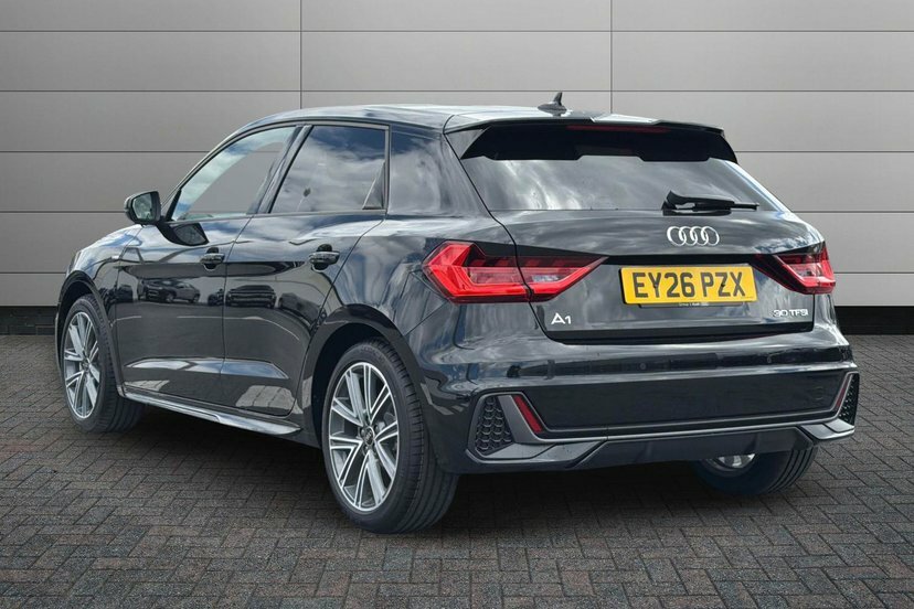 Audi A1 1.0 Tfsi 30 S Line Sportback S Tronic Black #3