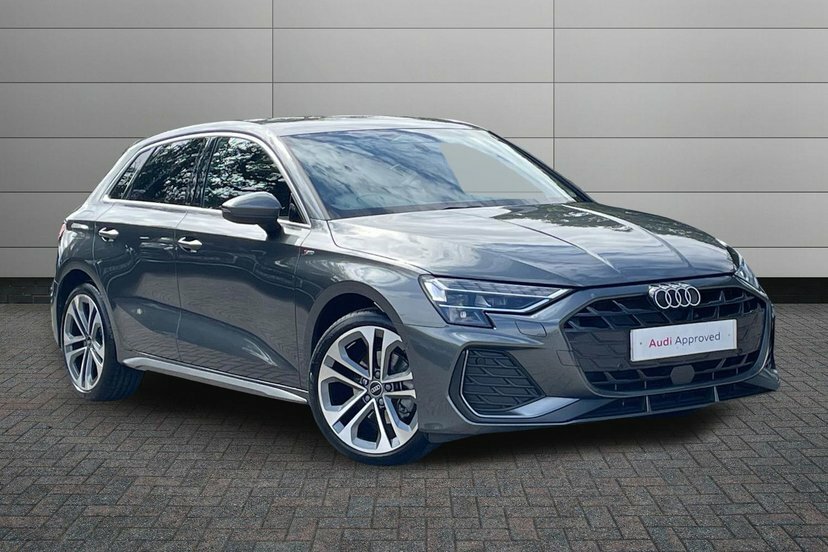 Audi A3 1.5 Tfsi S Line Sportback S Tronic 150 Grey