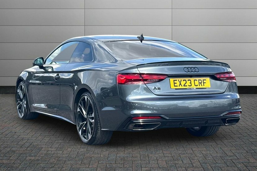 Audi A5 2.0 Tfsi 40 Black Edition Coupe S Troni Grey #3