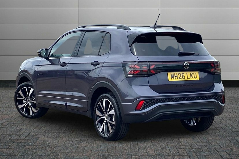 Volkswagen T-Cross 1.0 Tsi Black Edition Suv Dsg 115 Ps Grey #3