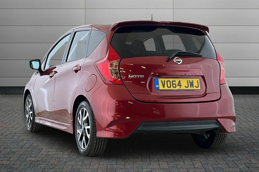 Nissan Note 1.5 Dci Tekna Euro 5 VO64JWJ Red #3