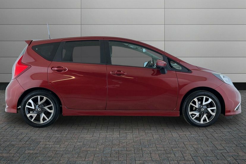 Nissan Note 1.5 Dci Tekna Euro 5 VO64JWJ Red #4