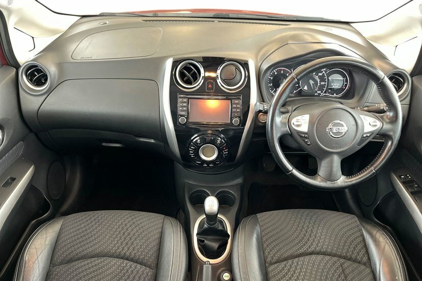 Nissan Note 1.5 Dci Tekna Euro 5 VO64JWJ Red #6