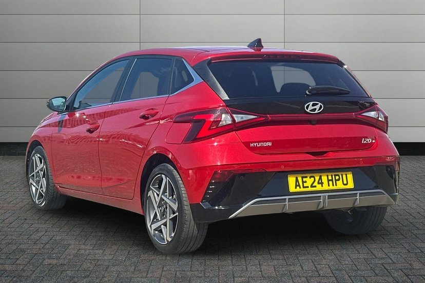 Hyundai I20 1.0 T-gdi Premium Hatchback Dct 100 Ps Red #3