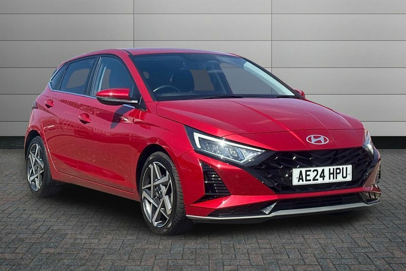 Hyundai I20 1.0 T-gdi Premium Hatchback Dct 100 Ps Red