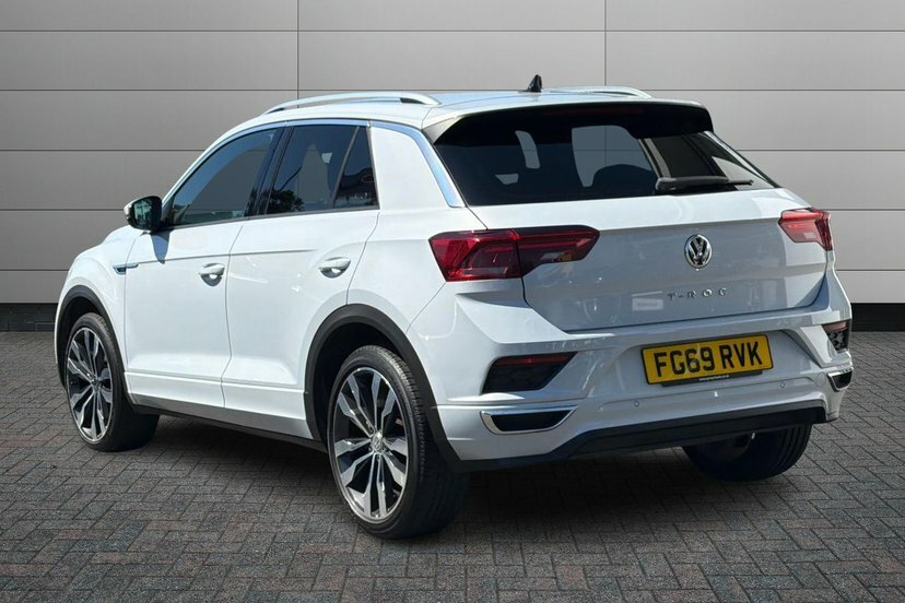 Volkswagen T-Roc 1.5 Tsi Gpf Evo R-line Suv Dsg 150 Ps FG69RVK White #3