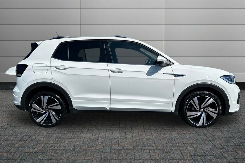Volkswagen T-Cross 1.5 Tsi Evo R-line Suv Dsg 150 Ps White #4
