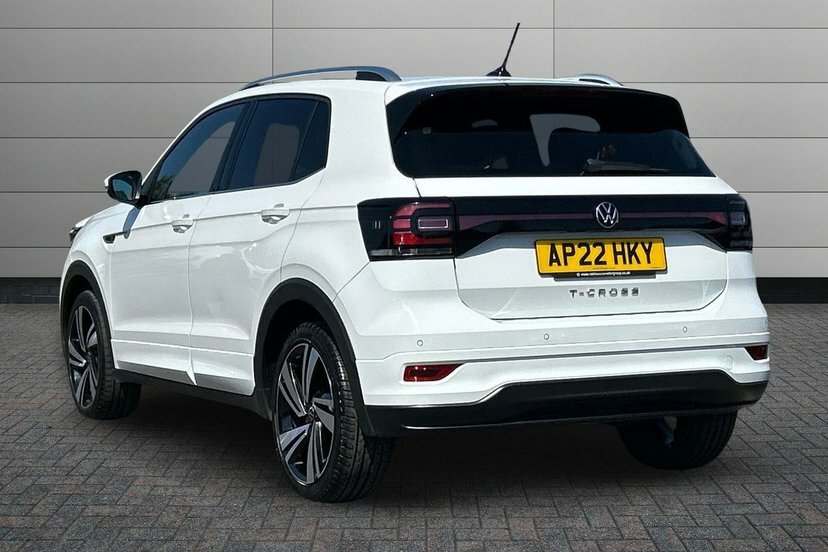Volkswagen T-Cross 1.5 Tsi Evo R-line Suv Dsg 150 Ps White #3