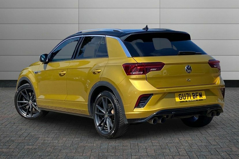 Volkswagen T-Roc 2.0 Tsi R Suv Dsg 4Motion 300 Ps Yellow #3