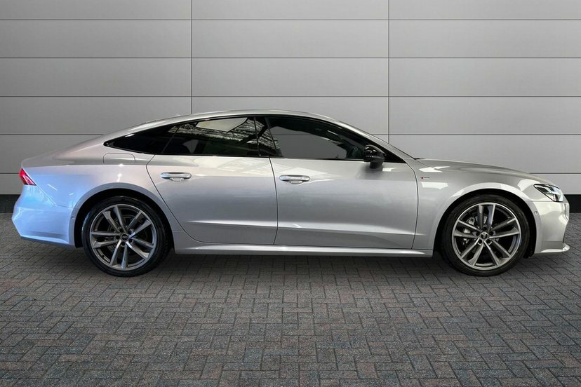 Audi A7 2.0 Tdi 40 Black Edition Sportback S Tr Silver #4