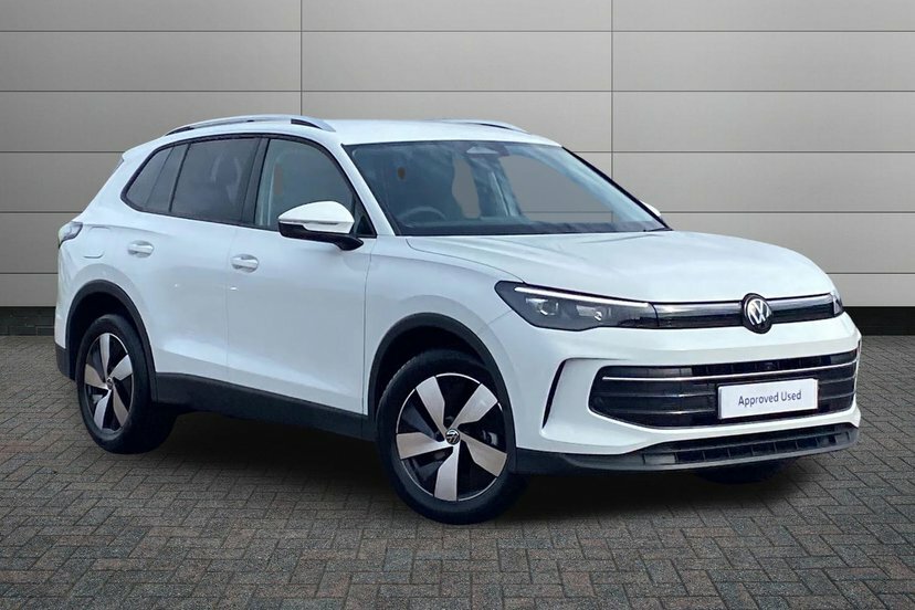 Volkswagen Tiguan 1.5 Etsi Mhev Match Suv Hybrid Dsg 150 White