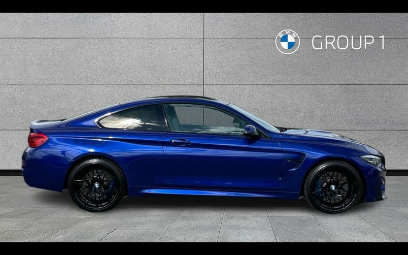 BMW M4 M4 Coupe Competition Package PO19OWH Blue #3