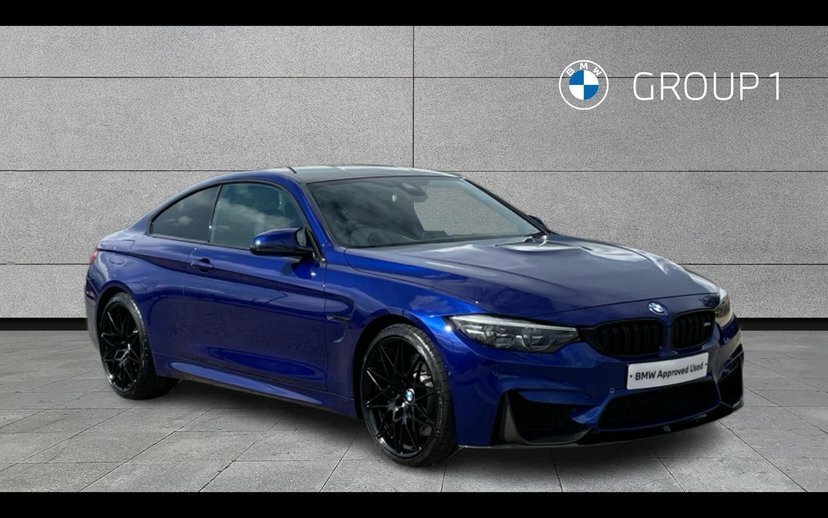 BMW M4 M4 Coupe Competition Package PO19OWH Blue