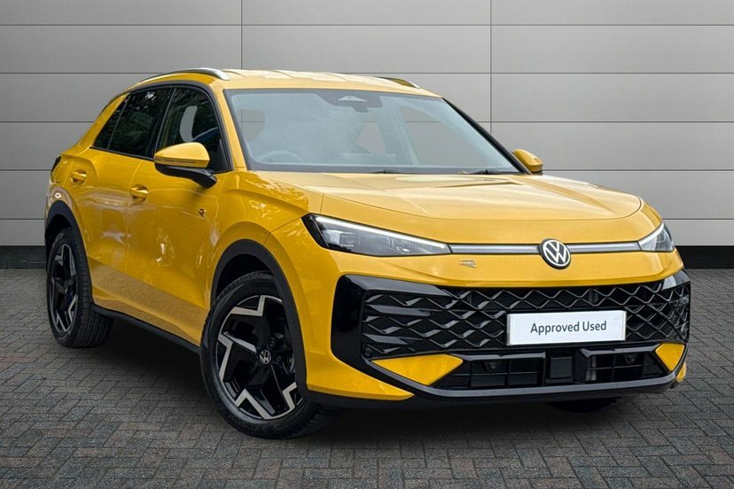 Volkswagen T-Roc 1.5 Etsi Mhev R-line Dsg Yellow