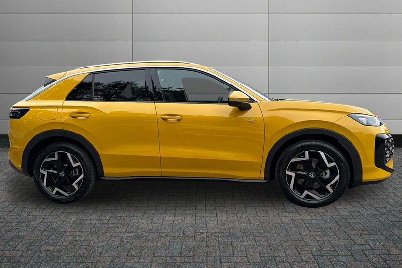Volkswagen T-Roc 1.5 Etsi Mhev R-line Dsg Yellow #4