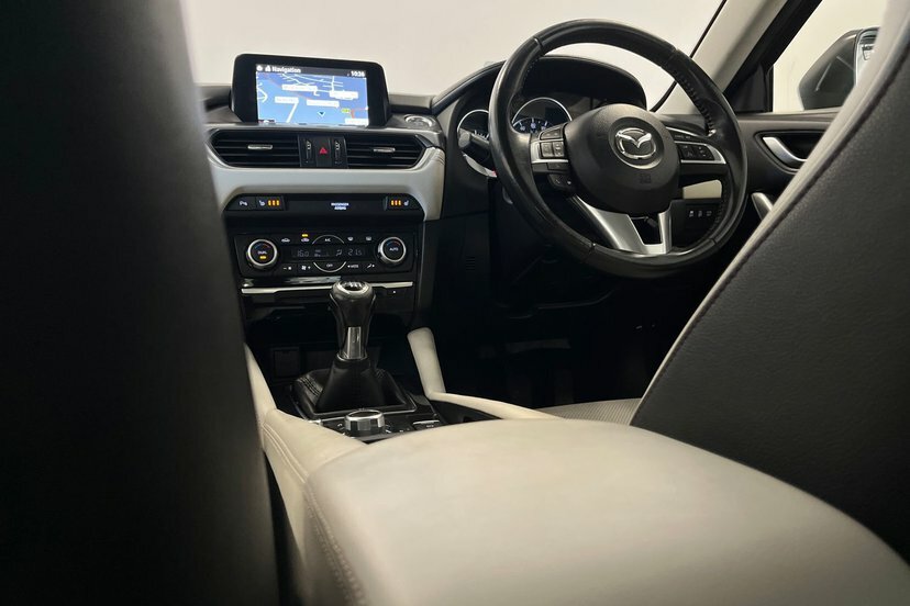 Mazda 6 2.2D Sport Nav Estate Tourer Fsh 35 Road Tax 5 Blue #29