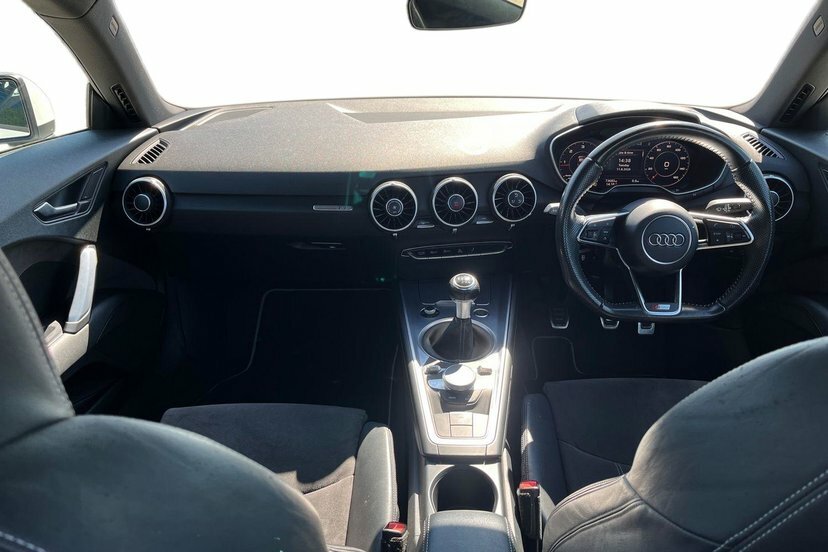 Audi TT 2.0 Tdi Ultra S Line Coupe 184 White #6