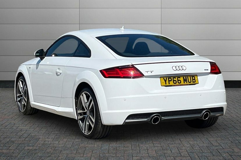 Audi TT 2.0 Tdi Ultra S Line Coupe 184 White #3