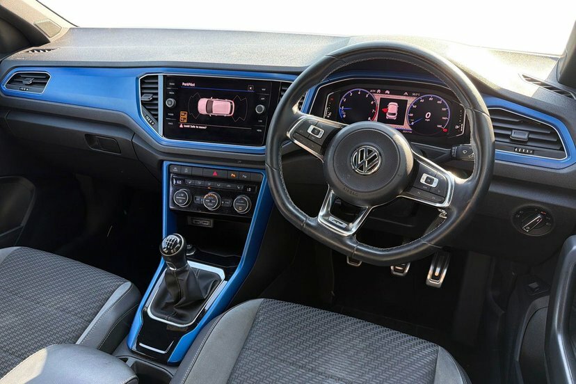 Volkswagen T-Roc 1.5 Tsi Gpf Evo R-line Suv 150 EA20XCC Black #6