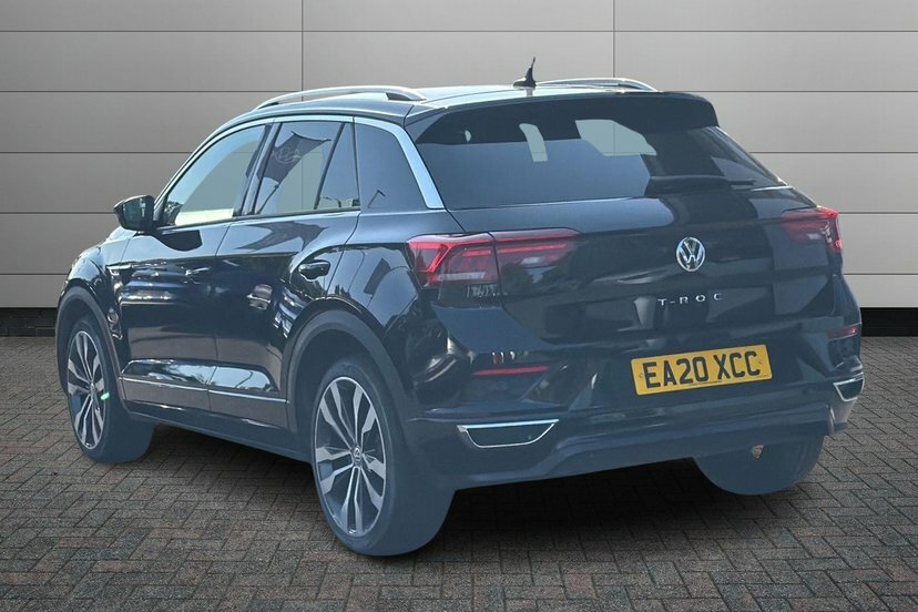 Volkswagen T-Roc 1.5 Tsi Gpf Evo R-line Suv 150 EA20XCC Black #3