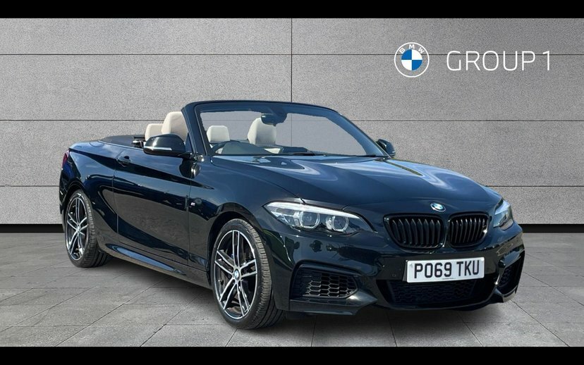 BMW 2 Series 218I M Sport Convertible Black